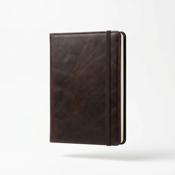 Канцелярия и офис p050 Блокнот в кожаном переплёте NotePro A5